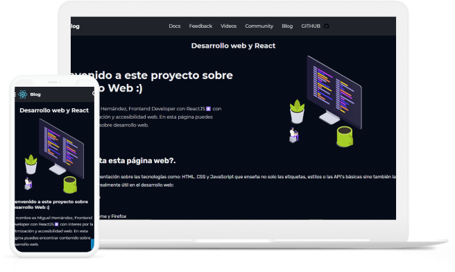 Proyecto Curso React (desarrollo)